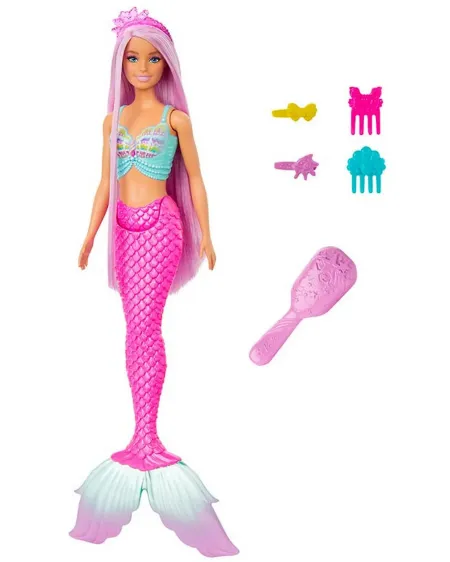 BARBIE SIRENE LONGS CHEVEUX