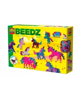 BOITE 4000 PERLES A REPASSER LICORNE