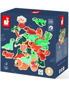 MAGNETS DINO 24 PCES