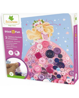 TABLEAUX BOUTONS PRINCESSES