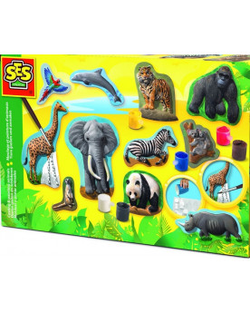 MOULAGE ET PEINTURE D'ANIMAUX