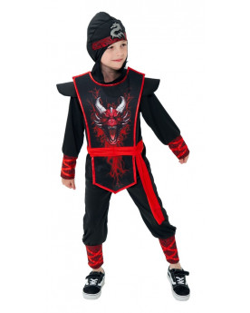 COSTUME DE NINJA ROUGE