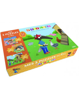 COFFRET DE PUZZLES EN BOIS...