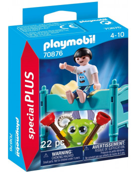 ENFANT AVEC PETIT MONSTRE