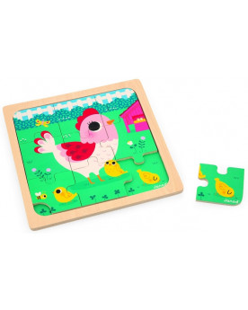 PUZZLE POULETTE HENRIETTE