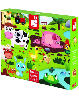 PUZZ.20PCES TACTILE ANIMAUX...