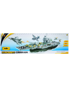PORTE AVION 86CM + 5 VEHICULES