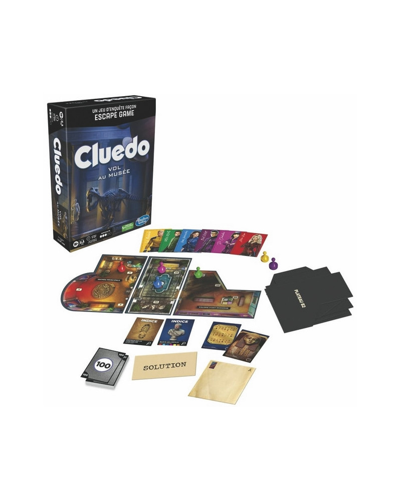CLUEDO ESCAPE VOL AU MUSEE