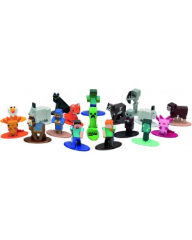 18 FIGURINES METAL MINECRAFT
