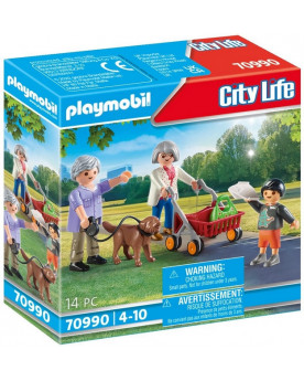 GRANDS-PARENTS AVEC PETIT-FILS