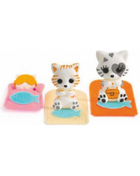 FUZZIKINS FAMILLE CHATS