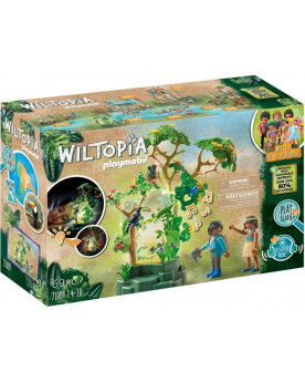 FORET TROPICALE AVEC VEILLEUSE
