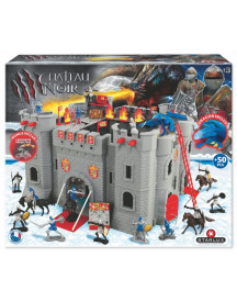 CHATEAU MEDIEVAL + CHEVALIERS CATAPULTE