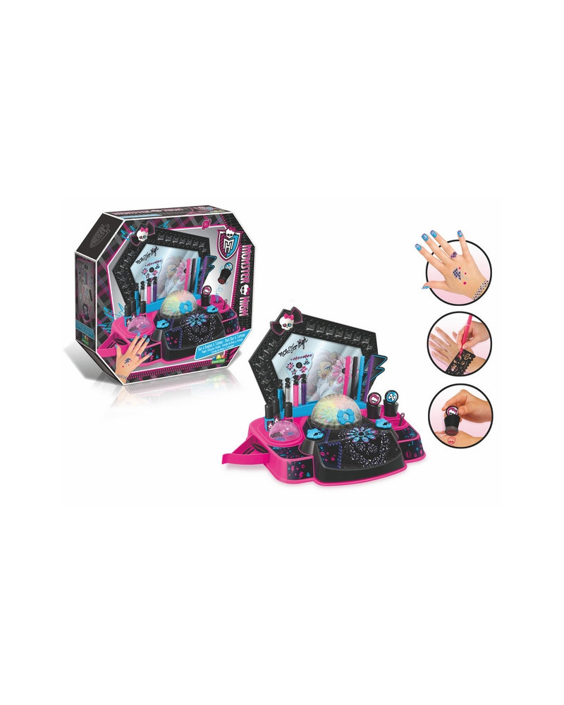 MONSTER HIGH BAR A ONGLES ET TATOOS