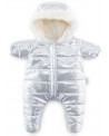 COMBINAISON HIVER GRIS POUR BEBE 42CM