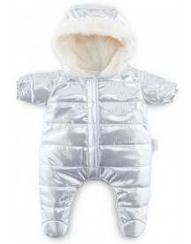 COMBINAISON HIVER GRIS POUR BEBE 42CM