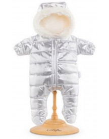 COMBINAISON HIVER GRIS POUR BEBE 42CM