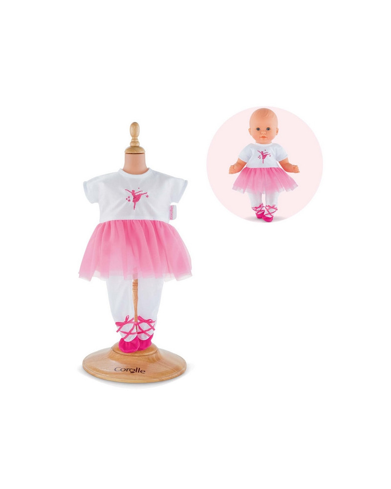 COMBI BALLERINE FUSCHIA/ROSE 30CM