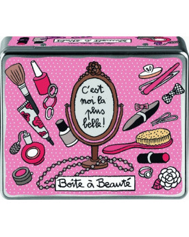 BOITE BEAUTE METAL 20CM LA...