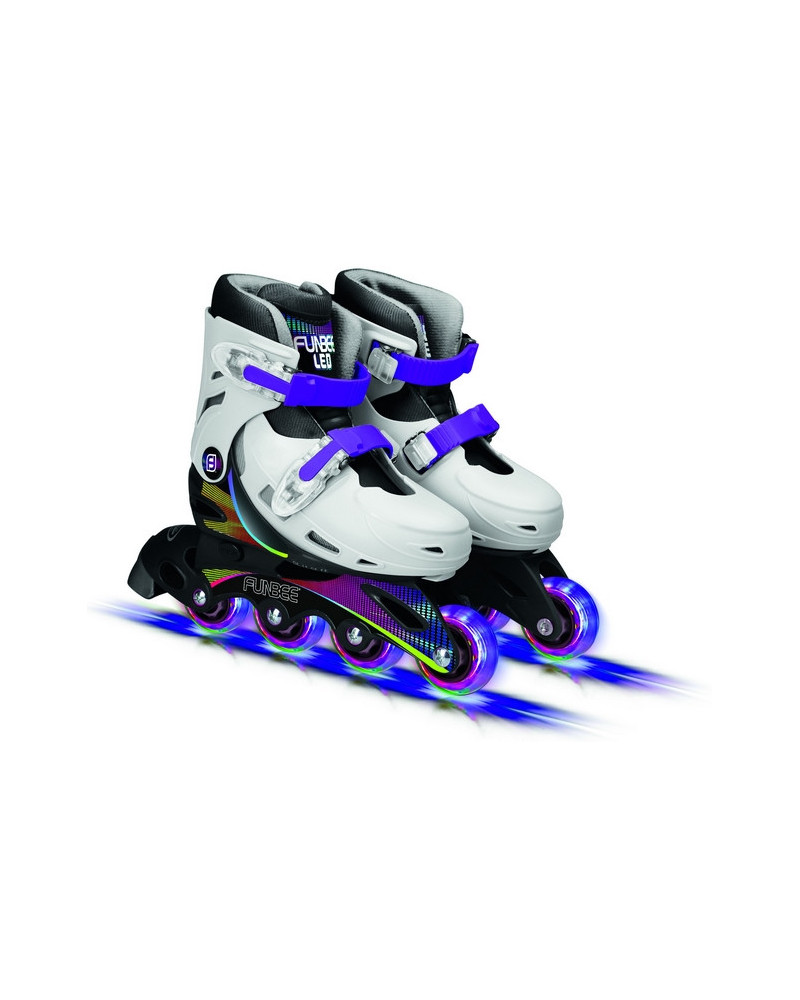 IN LINE SKATE + LED TAILLE 30-33