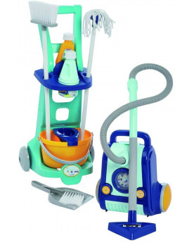 CHARIOT MENAGE + ASPIRATEUR