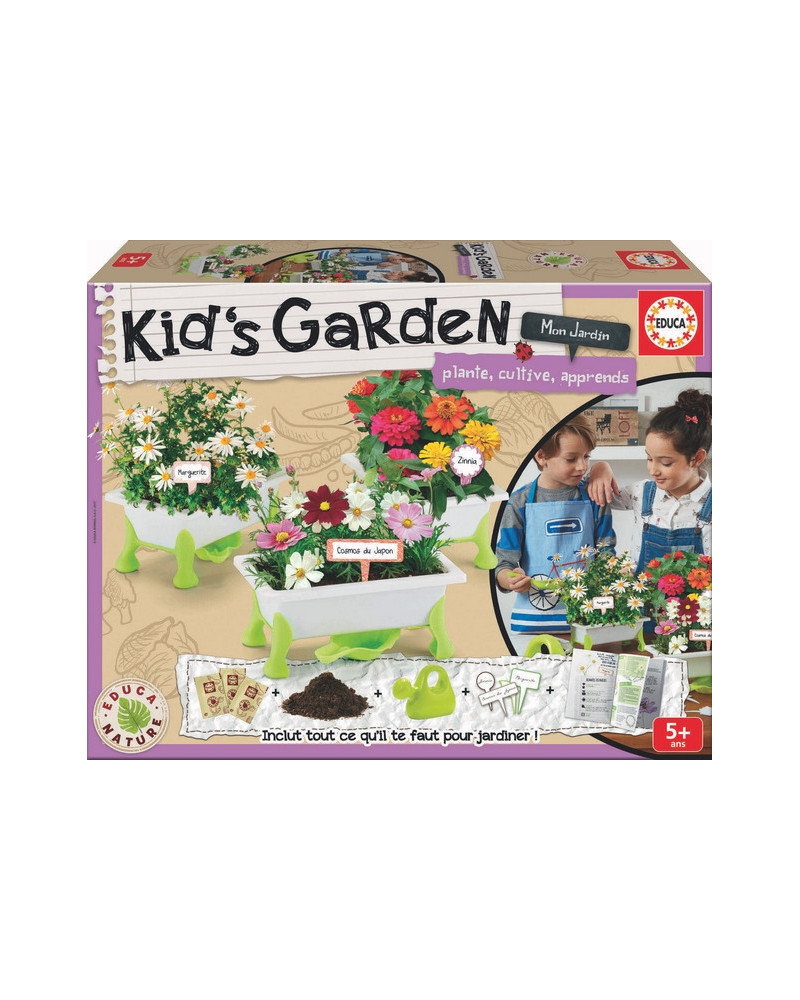 KID'S GARDEN MARGERIRES ZINIAS COSMOS