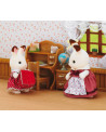 FILLE LAPIN CHOCOLAT/BUREAU