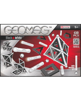 GEOMAG 68 PCES BLACK & WHITE