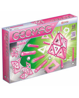 GEOMAG PINK 68 PCES