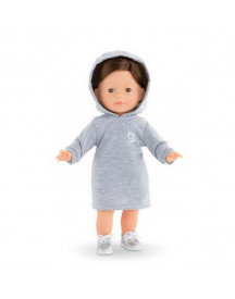 MA COROLLE ROBE SWEAT A CAPUCHE