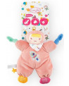 DOUDOU ASTRONAUTE ROSE 23CM