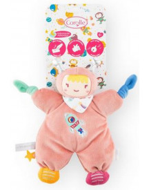DOUDOU ASTRONAUTE ROSE 23CM