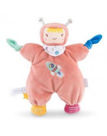 DOUDOU ASTRONAUTE ROSE 23CM