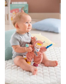 DOUDOU ASTRONAUTE ROSE 23CM