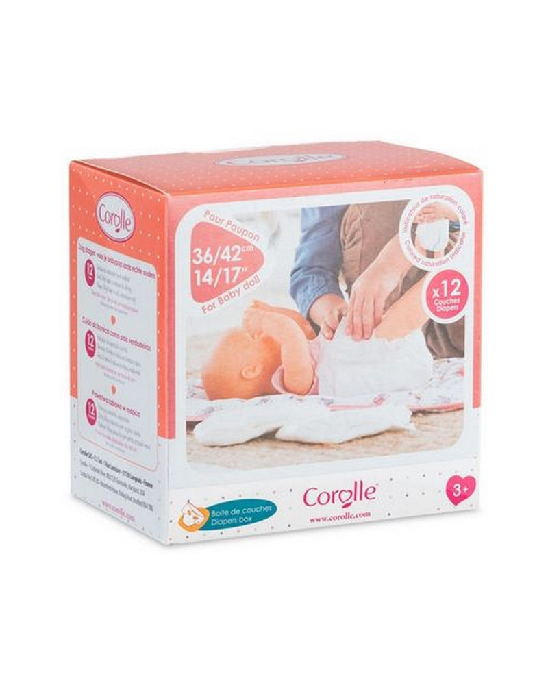 PAQUET DE 12 COUCHES POUR BB 36&42CM
