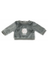 SWEAT VELOUR OURSON BEBE 30CM