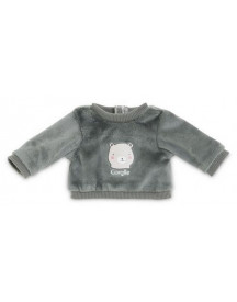 SWEAT VELOUR OURSON BEBE 30CM