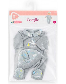 PYJAMA NAISSANCE GRIS 36CM