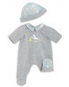 PYJAMA NAISSANCE GRIS 36CM